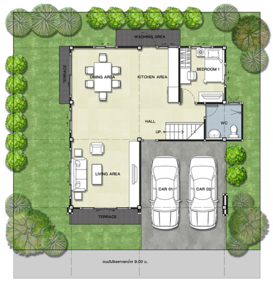 The Prime Chaiyaphruek-Wongwaen - Floor Plan