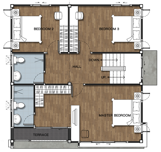 The Prime Chaiyaphruek-Wongwaen - Floor Plan