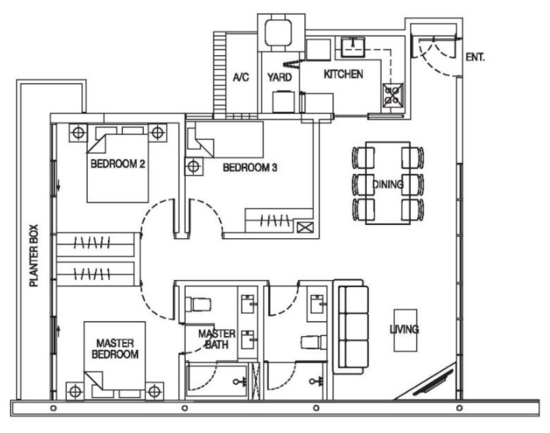 Cubik - Floor Plan