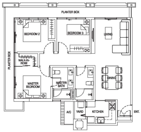 Cubik - Floor Plan