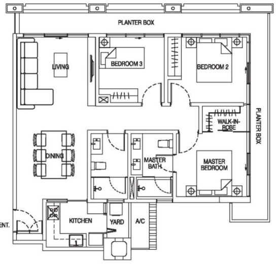 Cubik - Floor Plan