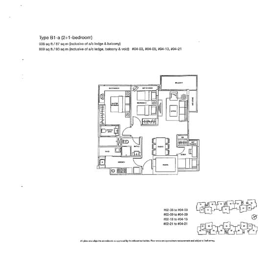 The Foliage - Floor Plan