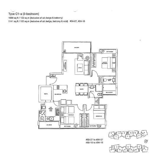 The Foliage - Floor Plan