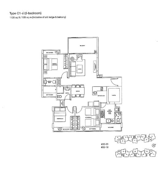 The Foliage - Floor Plan