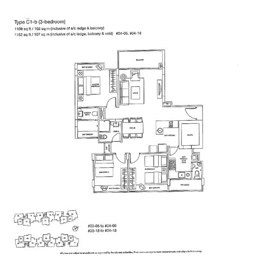 The Foliage - Floor Plan