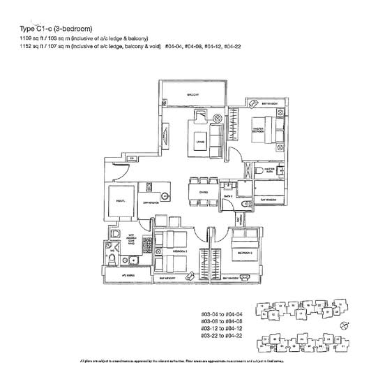 The Foliage - Floor Plan