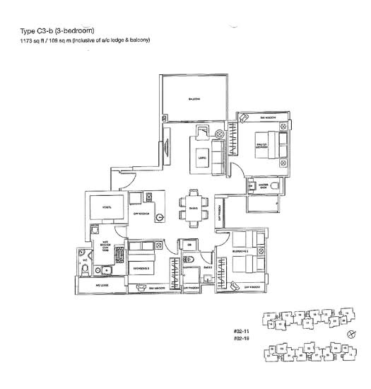 The Foliage - Floor Plan