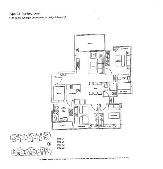 The Foliage - Floor Plan