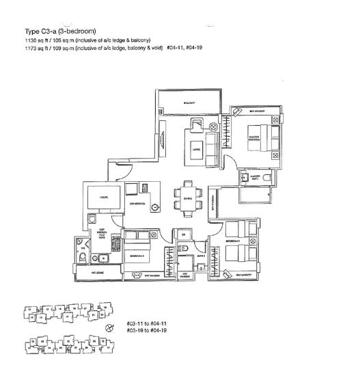The Foliage - Floor Plan