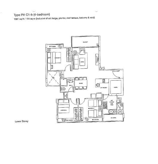The Foliage - Floor Plan