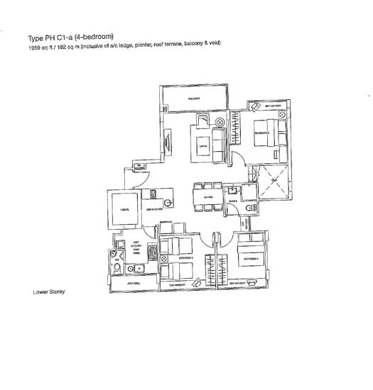 The Foliage - Floor Plan