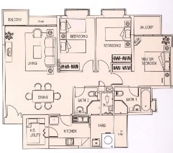 Grosvenor View - Floor Plan