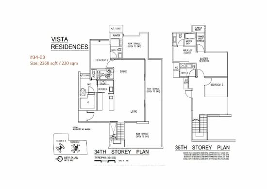 Vista Residences - Floor Plan