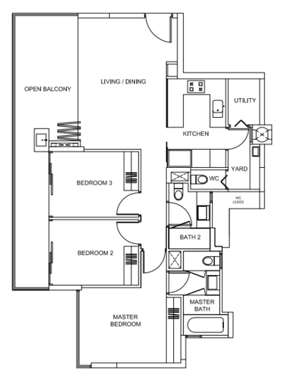 Watertown - Floor Plan