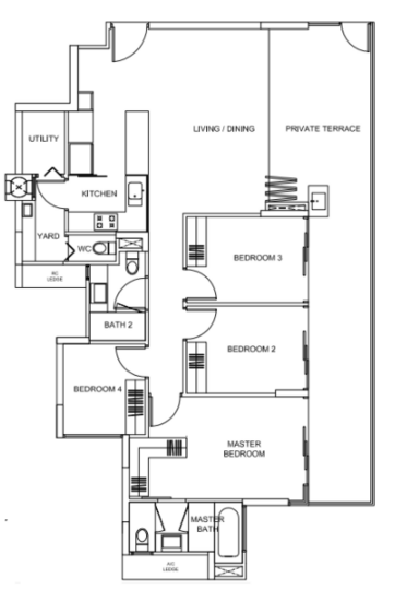 Watertown - Floor Plan