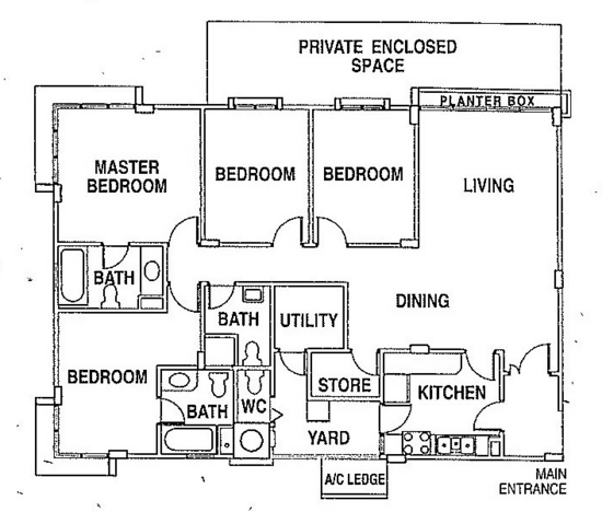 Palmwoods - Floor Plan