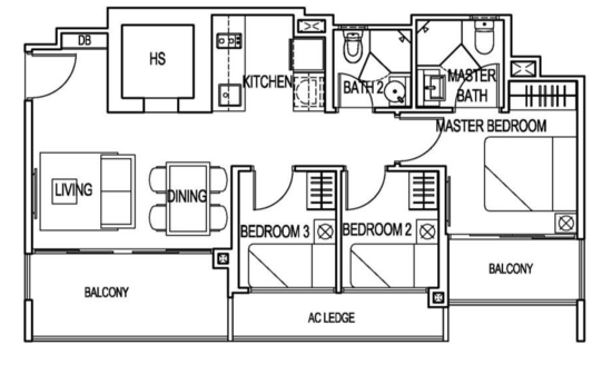 Ascent @ 456 - Floor Plan