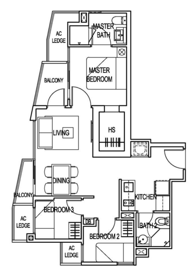 Ascent @ 456 - Floor Plan