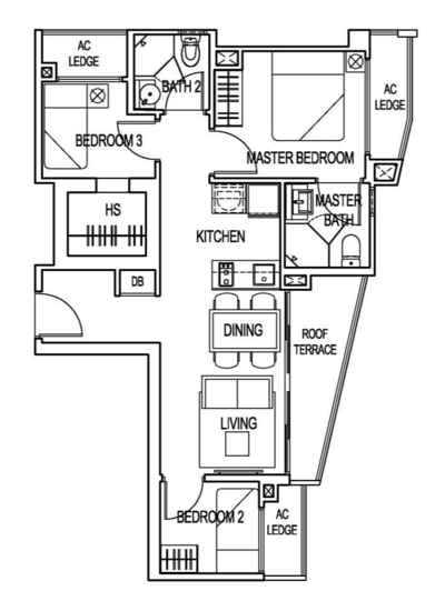 Ascent @ 456 - Floor Plan