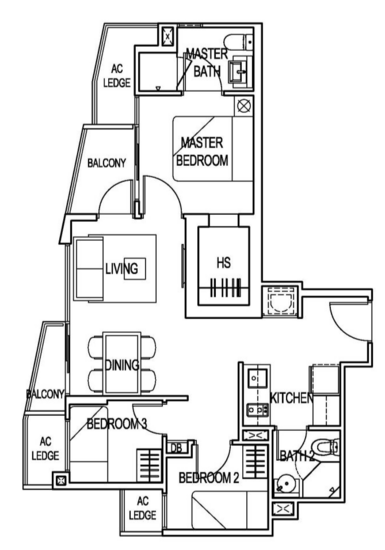 Ascent @ 456 - Floor Plan