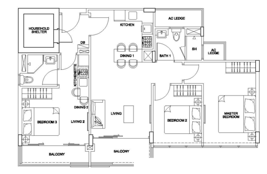 Platinum Edge - Floor Plan