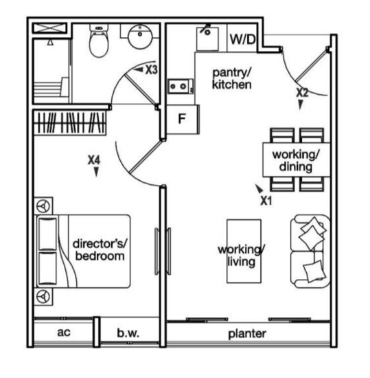 Suites @ Owen - Floor Plan