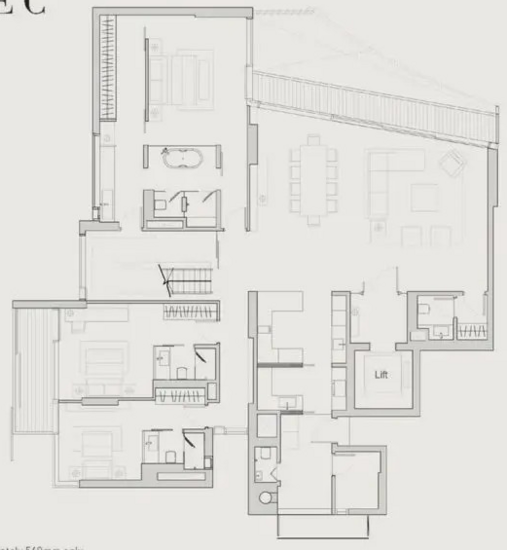 Eden Residences Capitol - Floor Plan
