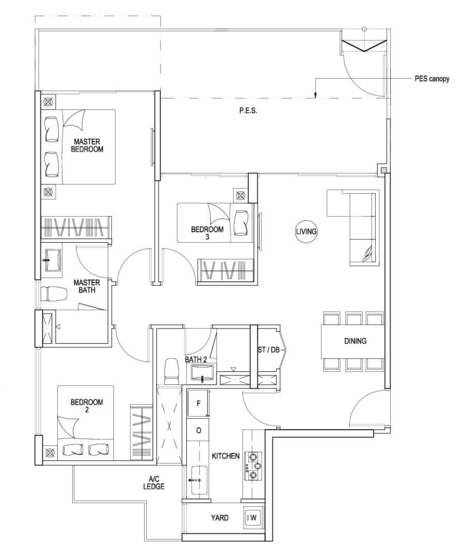 The Rainforest - Floor Plan