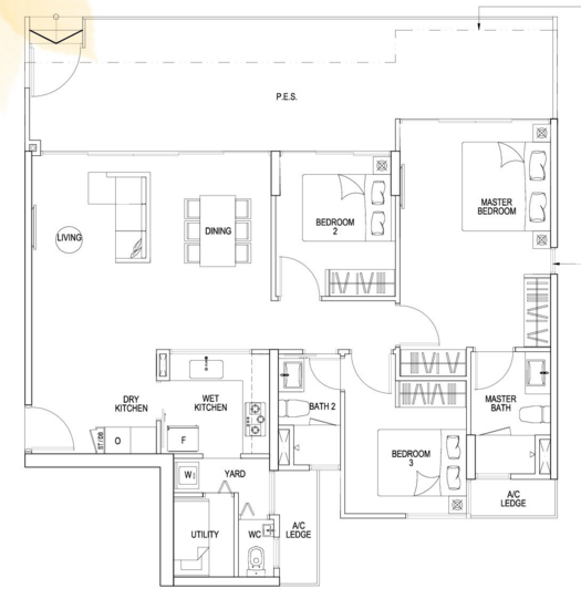 The Rainforest - Floor Plan