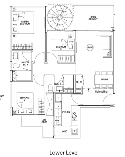 The Rainforest - Floor Plan