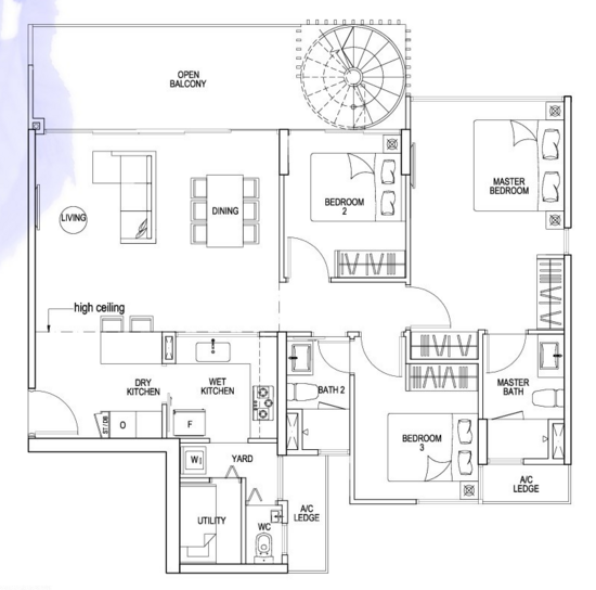 The Rainforest - Floor Plan
