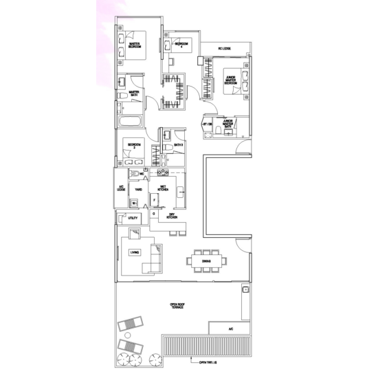 The Rainforest - Floor Plan
