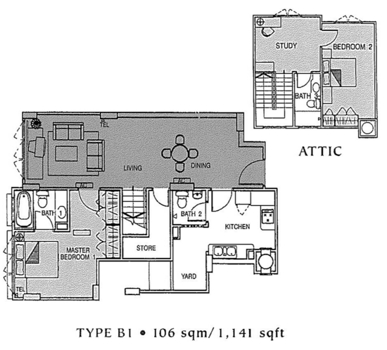 Kasturina Lodge - Floor Plan