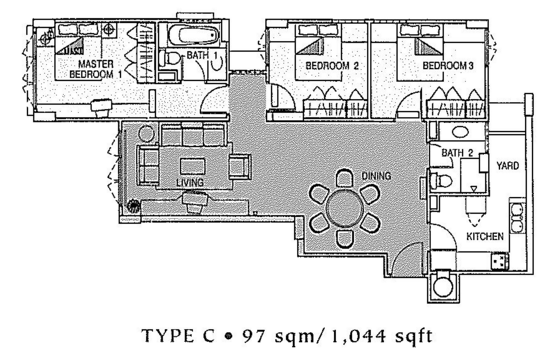 Kasturina Lodge - Floor Plan