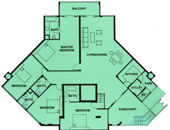 Cascadale - Floor Plan