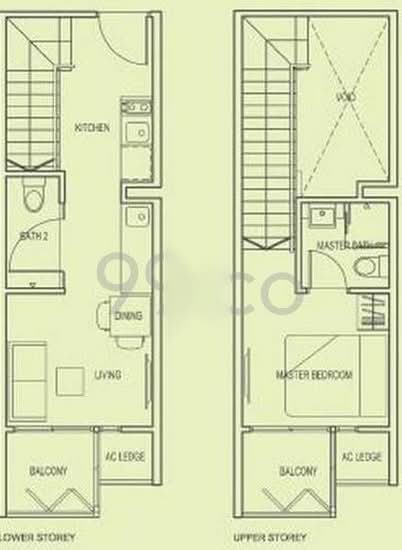 #1 Loft - Floor Plan