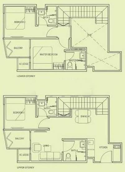 #1 Loft - Floor Plan