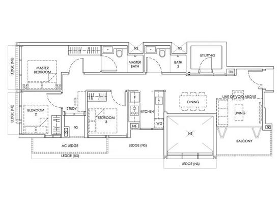 Sanctuary @ Newton - Floor Plan