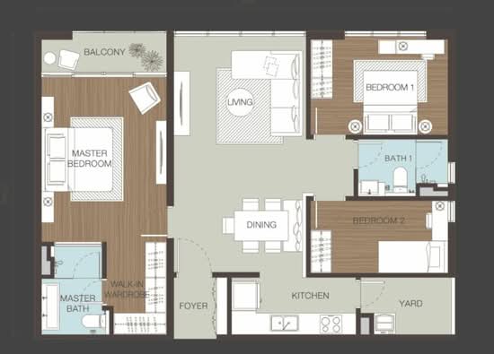 Ativo Suites @ Damansara Avenue - Floor Plan - iProperty.com.my
