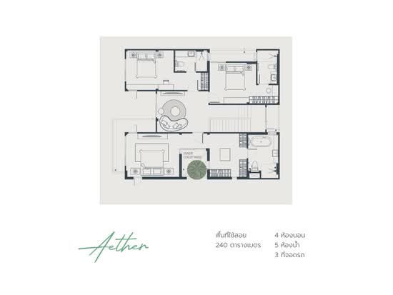 The Arbor Ramintra-Watcharapol : ดิ อาเบอร์ รามอินทรา-วัชรพล - Floor Plan