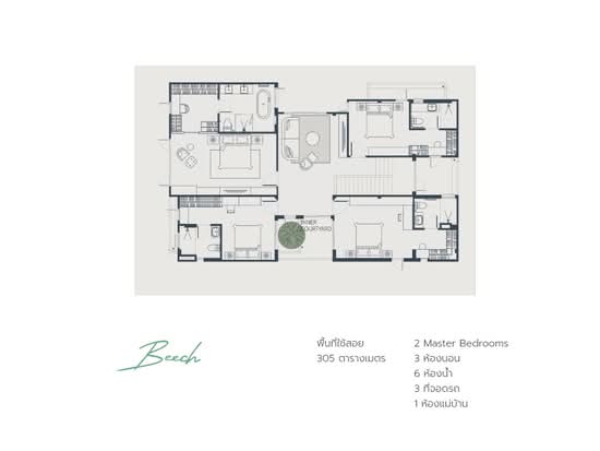 The Arbor Ramintra-Watcharapol : ดิ อาเบอร์ รามอินทรา-วัชรพล - Floor Plan