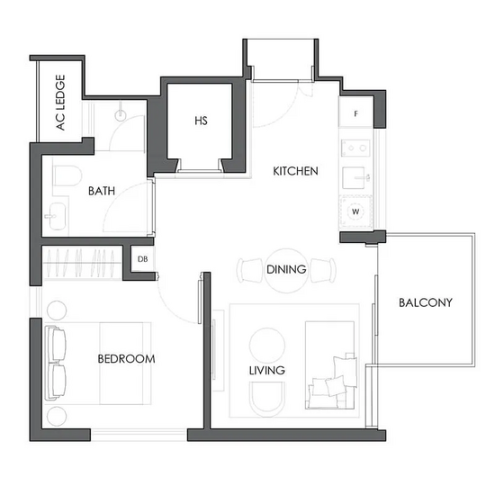 10 Evelyn - Floor Plan