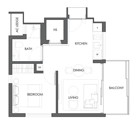 10 Evelyn - Floor Plan
