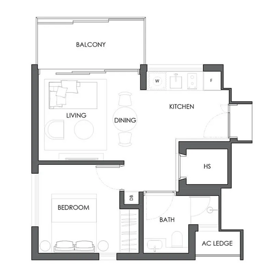 10 Evelyn - Floor Plan