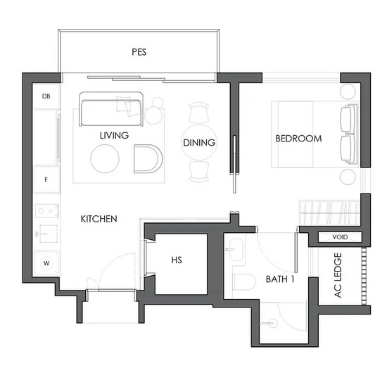 10 Evelyn - Floor Plan