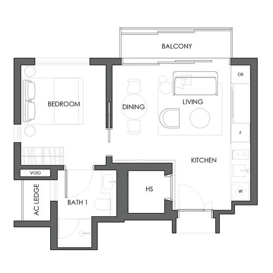 10 Evelyn - Floor Plan
