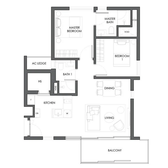 10 Evelyn - Floor Plan
