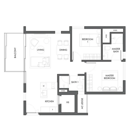 10 Evelyn - Floor Plan