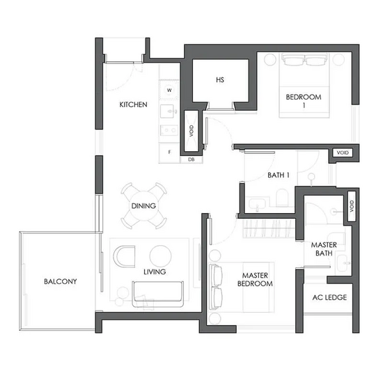 10 Evelyn - Floor Plan