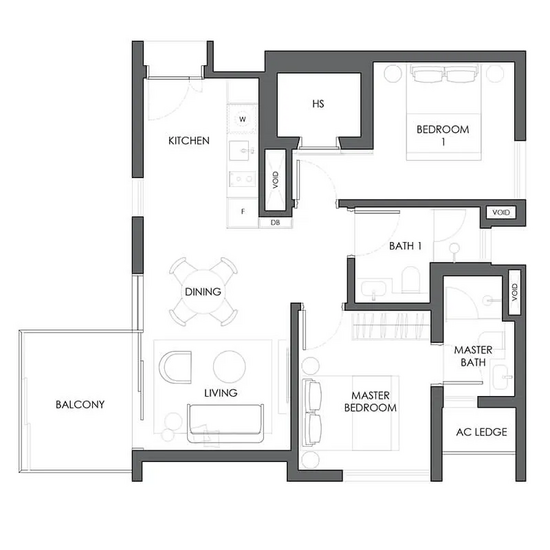 10 Evelyn - Floor Plan